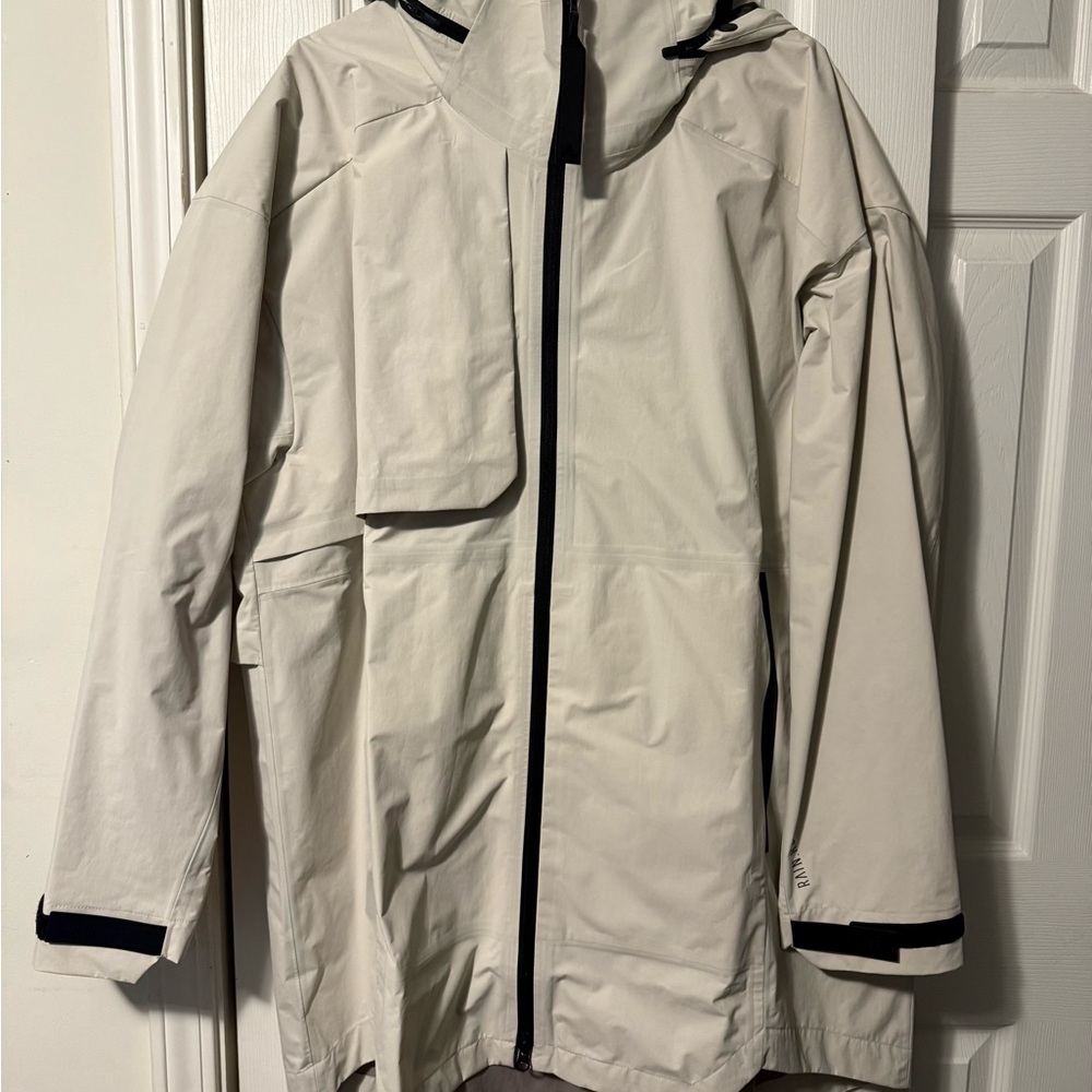 Adidas MyShelter RAIN.RDY Parka Waterproof Men’s XL Aluminum/White